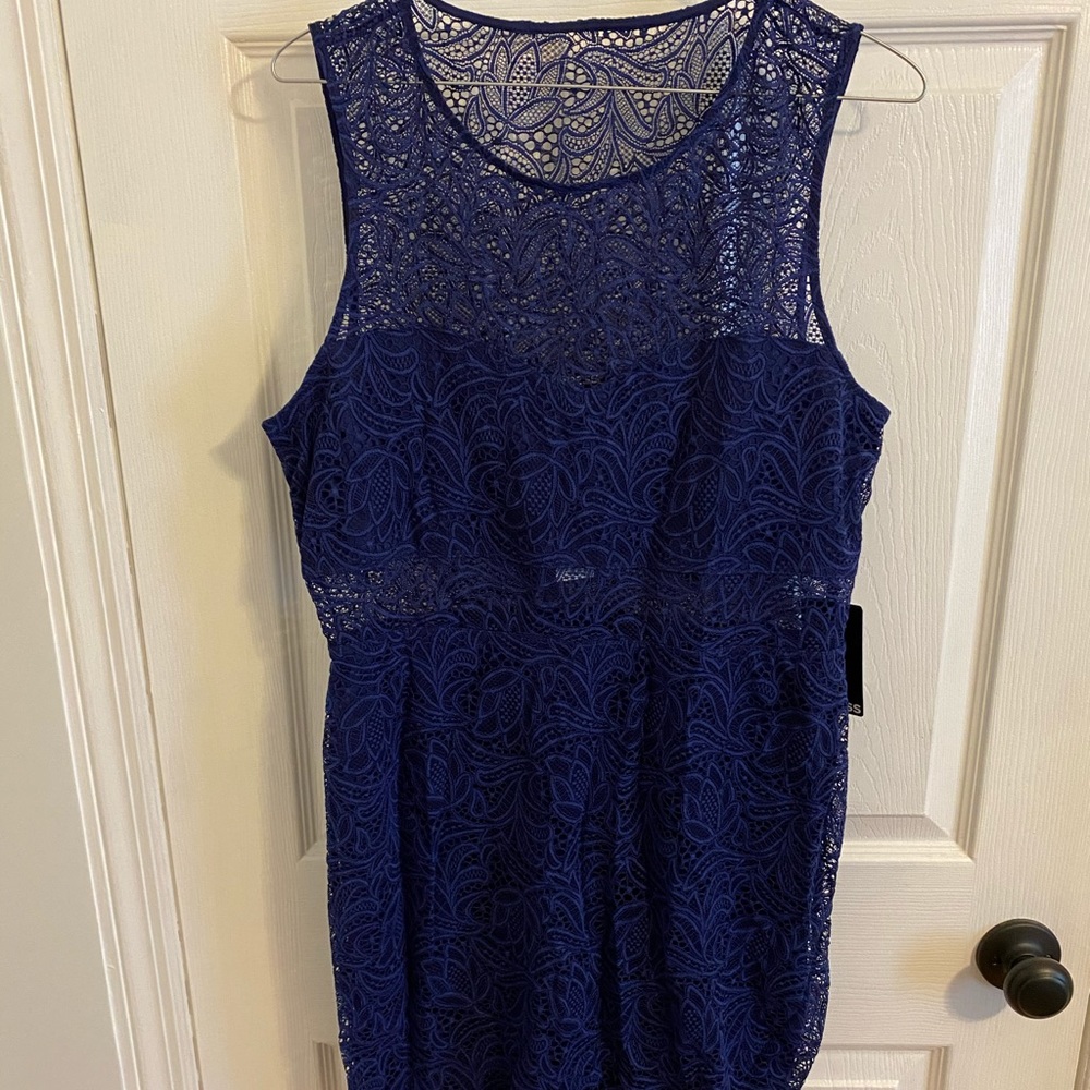 Blue Lace Dress
